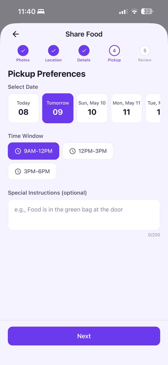 App screenshot