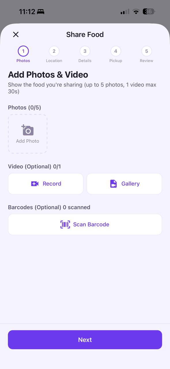 App screenshot