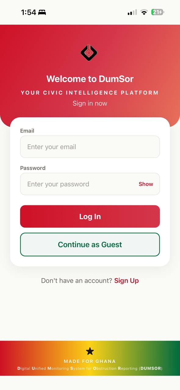 App screenshot