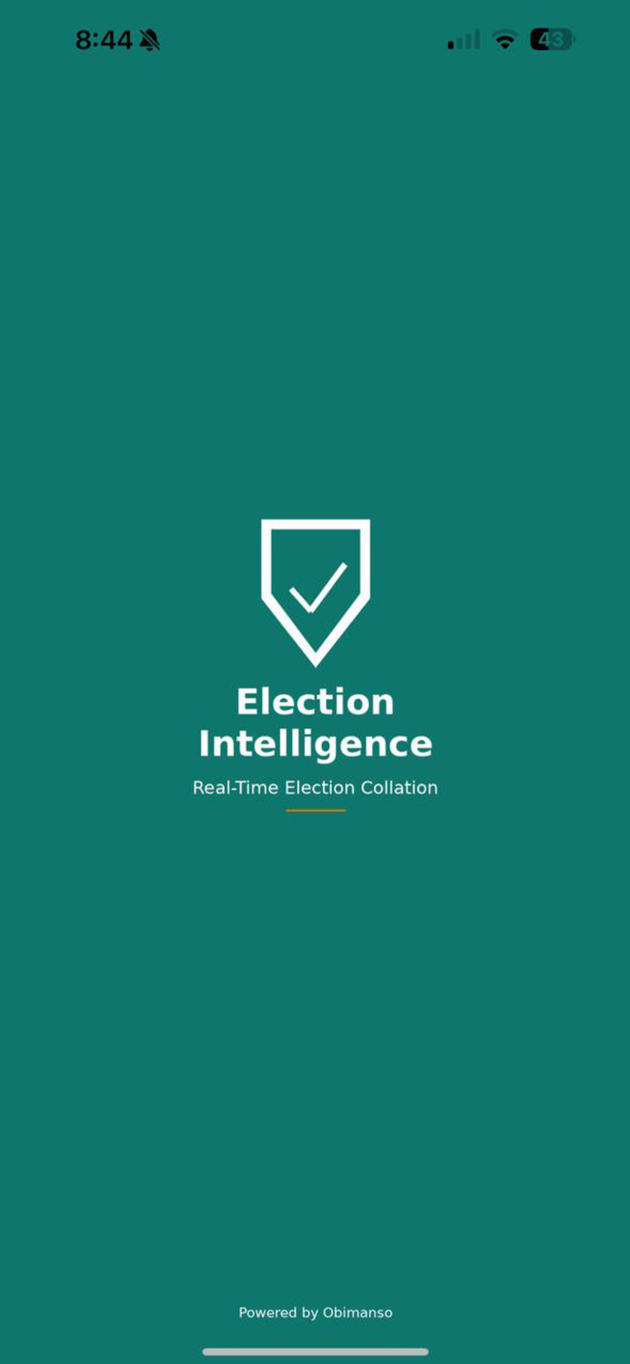 Election Intelligence product screenshot